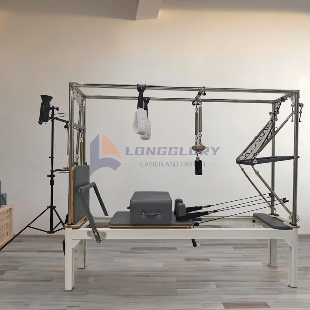 アルミニウムピラティス3 in 1 Cadillac Reformer