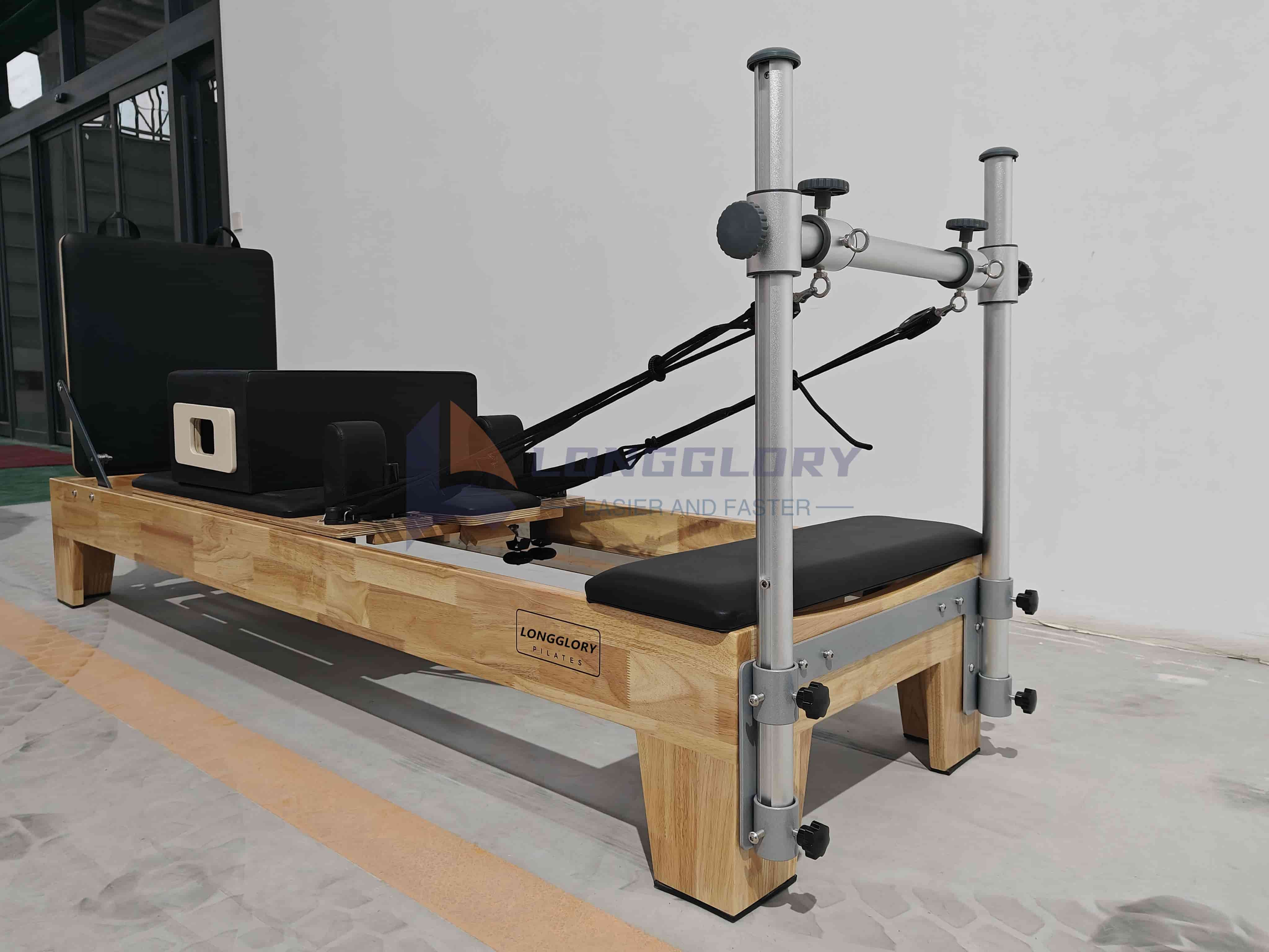 Oak Wood Pilates Reformer