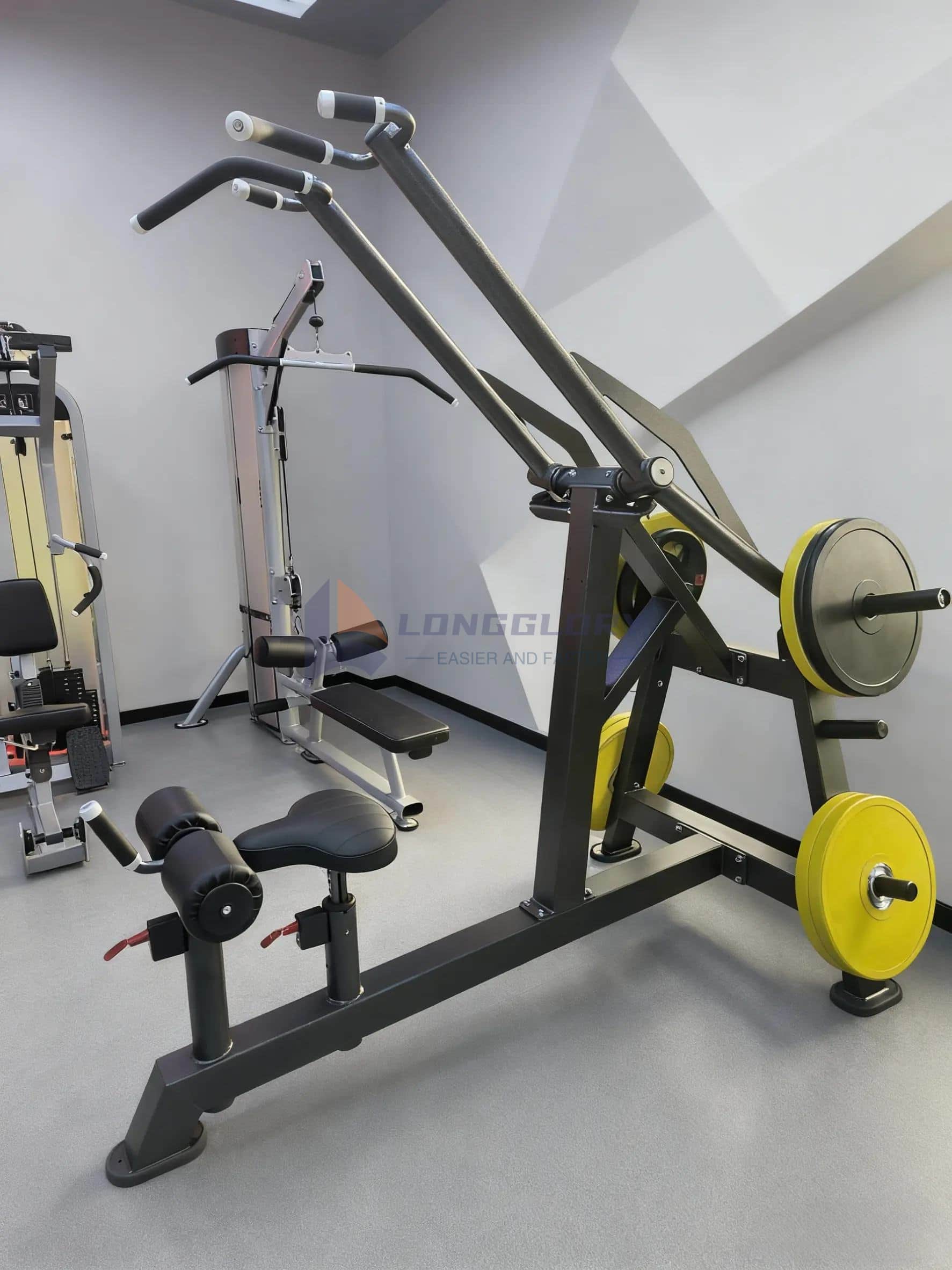 Commercial Convergent Lat Pulldown Machine