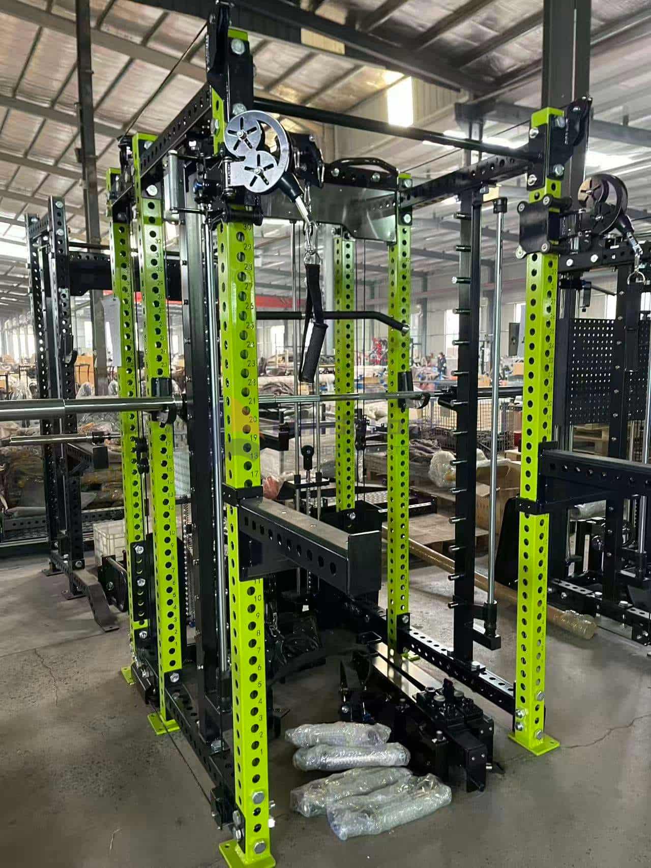 多機能トレーナー スミス スクワットラック