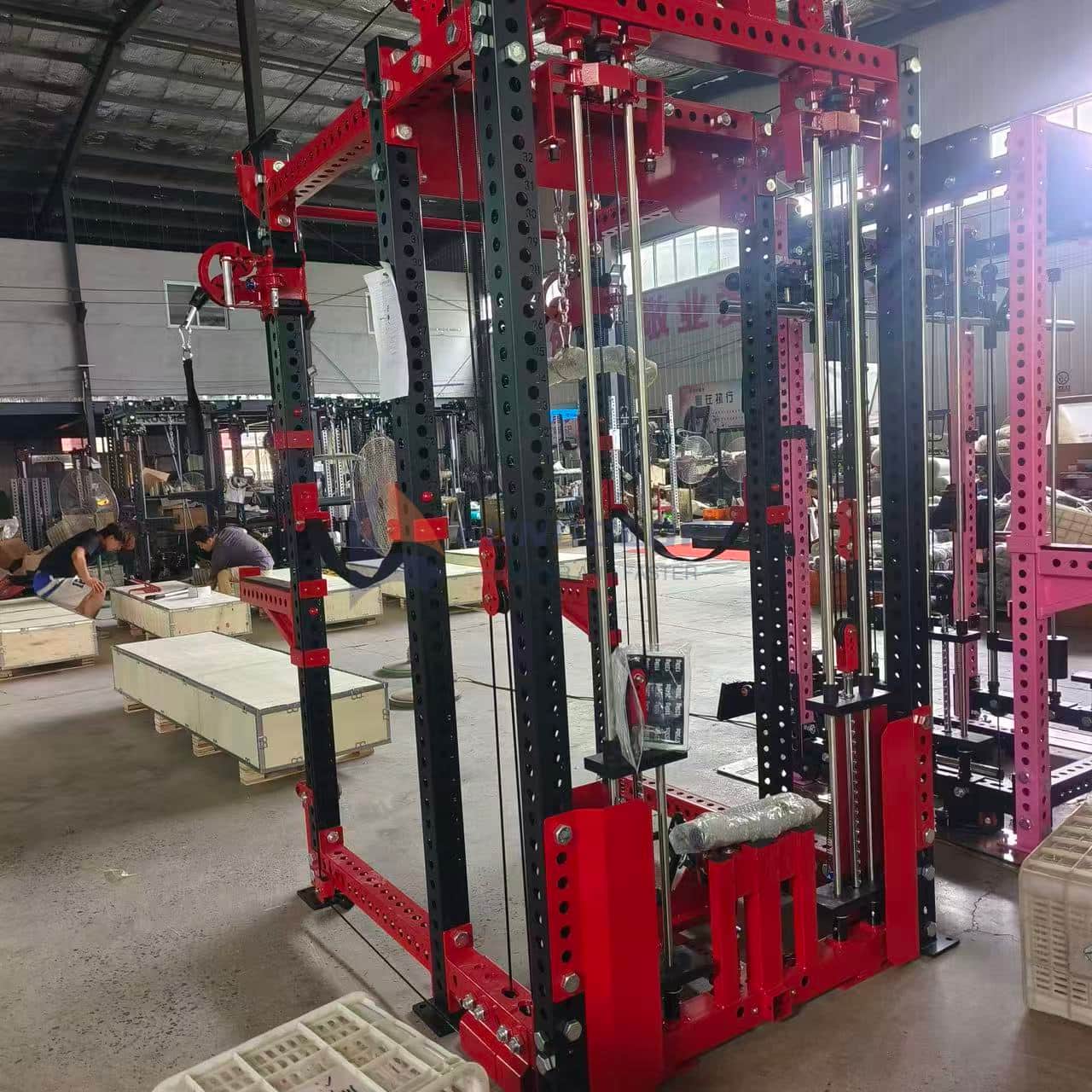 多機能トレーナーケーブルクロスオーバー